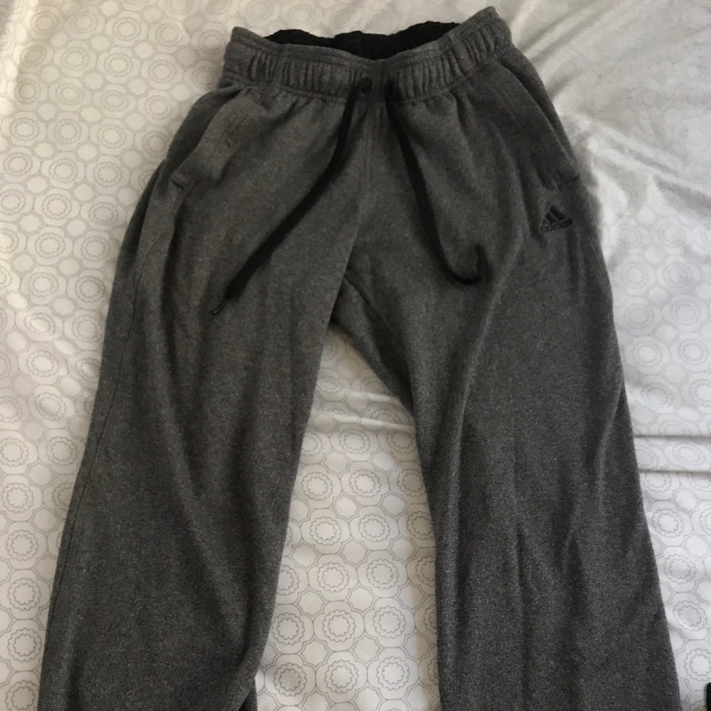 Adidas grey sweatpants